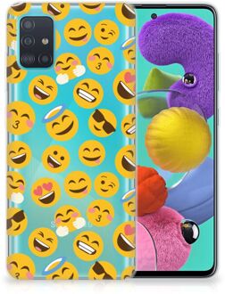 B2Ctelecom TPU bumper Samsung Galaxy A51 Emoji