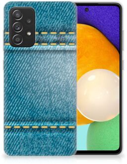 B2Ctelecom TPU Bumper Samsung Galaxy A52 (5G/4G) Smartphone hoesje Jeans