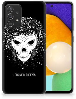 B2Ctelecom TPU Bumper Samsung Galaxy A52 (5G/4G) Smartphone hoesje Skull Hair