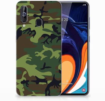 B2Ctelecom TPU bumper Samsung Galaxy A60 Army Dark