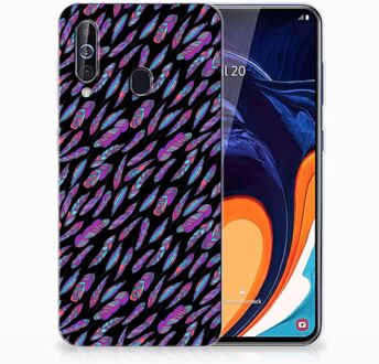 B2Ctelecom TPU bumper Samsung Galaxy A60 Feathers Color