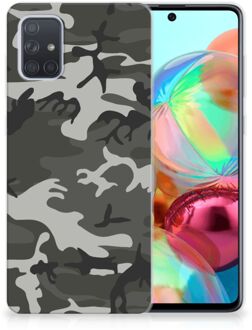 B2Ctelecom TPU bumper Samsung Galaxy A71 Army Light