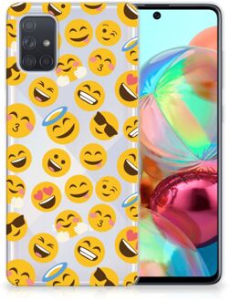 B2Ctelecom TPU bumper Samsung Galaxy A71 Emoji