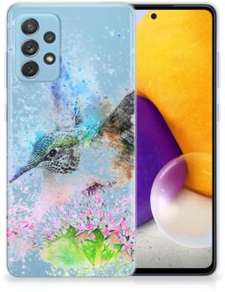 B2Ctelecom TPU Bumper Samsung Galaxy A72 Hoesje Vogel