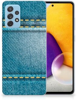 B2Ctelecom TPU Bumper Samsung Galaxy A72 Smartphone hoesje Jeans