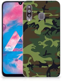 B2Ctelecom TPU bumper Samsung Galaxy M30 Army Dark