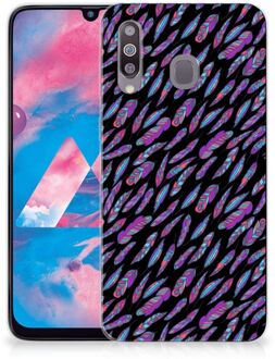 B2Ctelecom TPU bumper Samsung Galaxy M30 Feathers Color