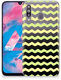 B2Ctelecom TPU bumper Samsung Galaxy M30 Waves Geel