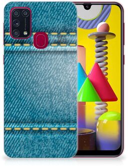 B2Ctelecom TPU Bumper Samsung Galaxy M31 Smartphone hoesje Jeans