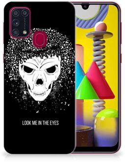 B2Ctelecom TPU Bumper Samsung Galaxy M31 Smartphone hoesje Skull Hair