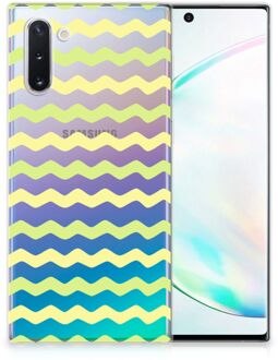 B2Ctelecom TPU bumper Samsung Galaxy Note 10 Waves Geel