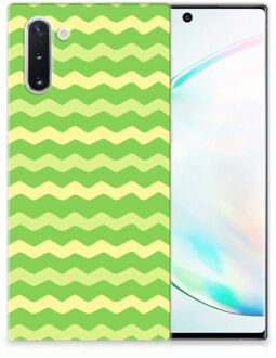 B2Ctelecom TPU bumper Samsung Galaxy Note 10 Waves Green