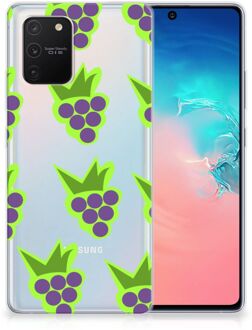 B2Ctelecom TPU Bumper Samsung Galaxy S10 Lite Smartphone Hoesje Doorzichtig Druiven