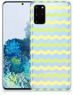 B2Ctelecom TPU bumper Samsung Galaxy S20 Plus Waves Geel