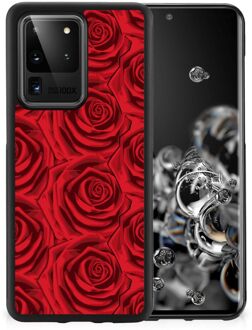 B2Ctelecom TPU Bumper Samsung Galaxy S20 Ultra GSM Hoesje met Zwarte rand Red Roses