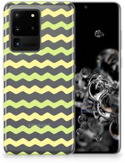 B2Ctelecom TPU bumper Samsung Galaxy S20 Ultra Waves Geel