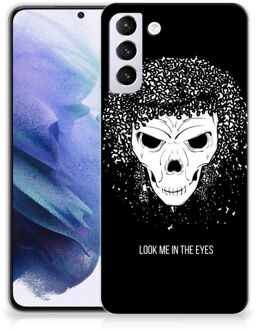 B2Ctelecom TPU Bumper Samsung Galaxy S21 Plus Smartphone hoesje Skull Hair