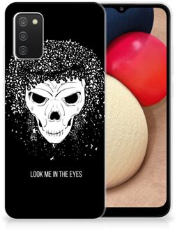 B2Ctelecom TPU Bumper Samsung M02s | Samsung Galaxy A02s Smartphone hoesje Skull Hair