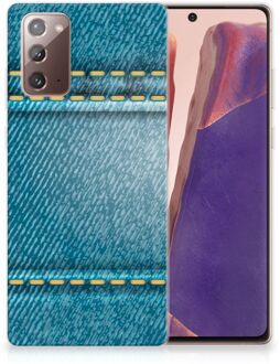 B2Ctelecom TPU Bumper Samsung Note 20 Smartphone hoesje Jeans