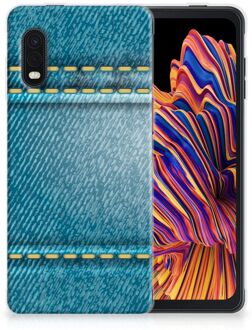 B2Ctelecom TPU Bumper Samsung Xcover Pro Smartphone hoesje Jeans