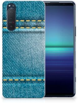 B2Ctelecom TPU Bumper Sony Xperia 5II Smartphone hoesje Jeans