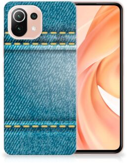 B2Ctelecom TPU Bumper Xiaomi Mi 11 Lite Smartphone hoesje Jeans