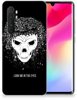 B2Ctelecom TPU Bumper Xiaomi Mi Note 10 Lite Smartphone hoesje Skull Hair