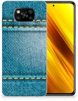 B2Ctelecom TPU Bumper Xiaomi Poco X3 Smartphone hoesje Jeans