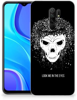 B2Ctelecom TPU Bumper Xiaomi Redmi 9 Smartphone hoesje Skull Hair