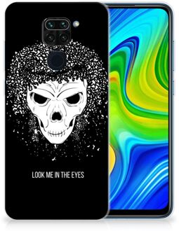 B2Ctelecom TPU Bumper Xiaomi Redmi Note9 Smartphone hoesje Skull Hair