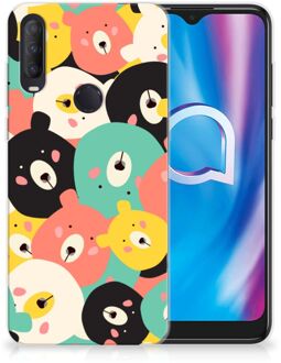 B2Ctelecom TPU Case Alcatel 1S (2020) Telefoonhoesje Bears