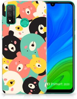 B2Ctelecom TPU Case Huawei P Smart 2020 Telefoonhoesje Bears