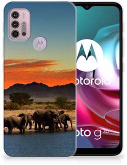 B2Ctelecom TPU Case Motorola Moto G30 | G10 Telefoonhoesje Olifanten