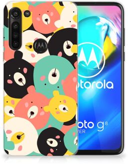 B2Ctelecom TPU Case Motorola Moto G8 Power Telefoonhoesje Bears