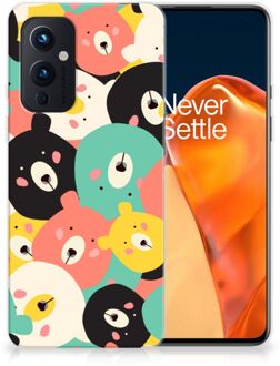 B2Ctelecom TPU Case OnePlus 9 Telefoonhoesje Bears