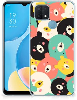 B2Ctelecom TPU Case OPPO A15 Telefoonhoesje Bears