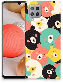 B2Ctelecom TPU Case Samsung Galaxy A42 Telefoonhoesje Bears