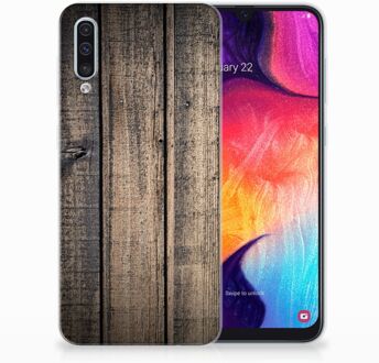 B2Ctelecom TPU Case Samsung Galaxy A50 Design Steigerhout