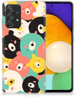 B2Ctelecom TPU Case Samsung Galaxy A52 (5G/4G) Telefoonhoesje Bears