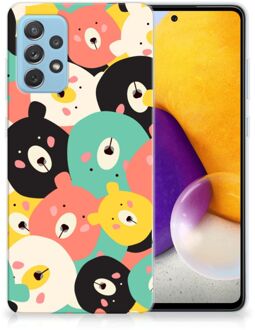 B2Ctelecom TPU Case Samsung Galaxy A72 Telefoonhoesje Bears