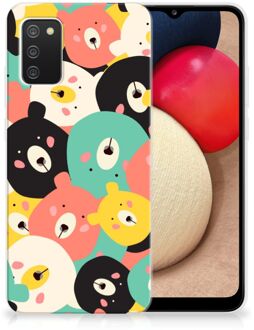 B2Ctelecom TPU Case Samsung M02s | Samsung Galaxy A02s Telefoonhoesje Bears