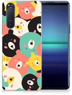 B2Ctelecom TPU Case Sony Xperia 5II Telefoonhoesje Bears