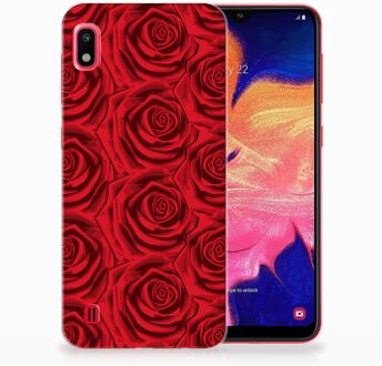 B2Ctelecom TPU Cover Samsung Galaxy A10 Red Roses