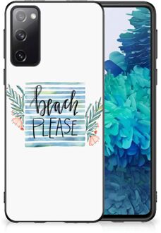 B2Ctelecom TPU Gripcase Samsung Galaxy S20 Smartphone Hoesje met Zwarte rand Boho Beach