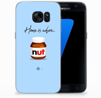 B2Ctelecom TPU Hoesje Design Nut Home Geschikt voor Samsung Galaxy S7