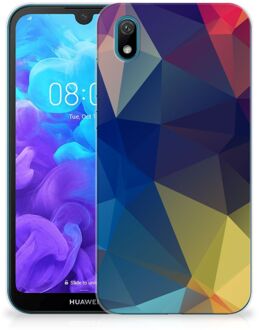 B2Ctelecom TPU Hoesje Huawei Y5 (2019) Polygon Dark