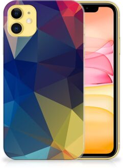 B2Ctelecom TPU Hoesje iPhone 11 Polygon Dark