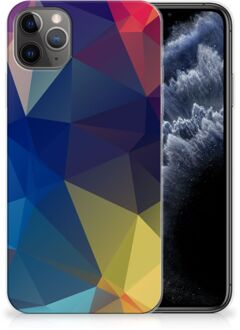 B2Ctelecom TPU Hoesje iPhone 11 Pro Max Polygon Dark