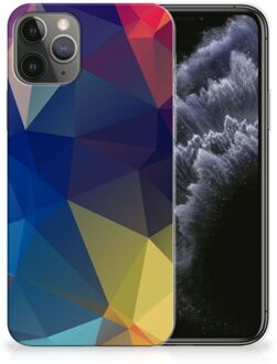 B2Ctelecom TPU Hoesje iPhone 11 Pro Polygon Dark