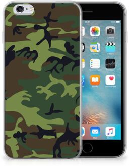 B2Ctelecom TPU Hoesje iPhone 6 | 6s Design Army Dark